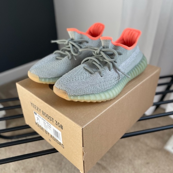 Yeezy Other - ADIDAS YEEZY BOOST 350 V2 DESERT SAGE MEN SIZE 7.5
